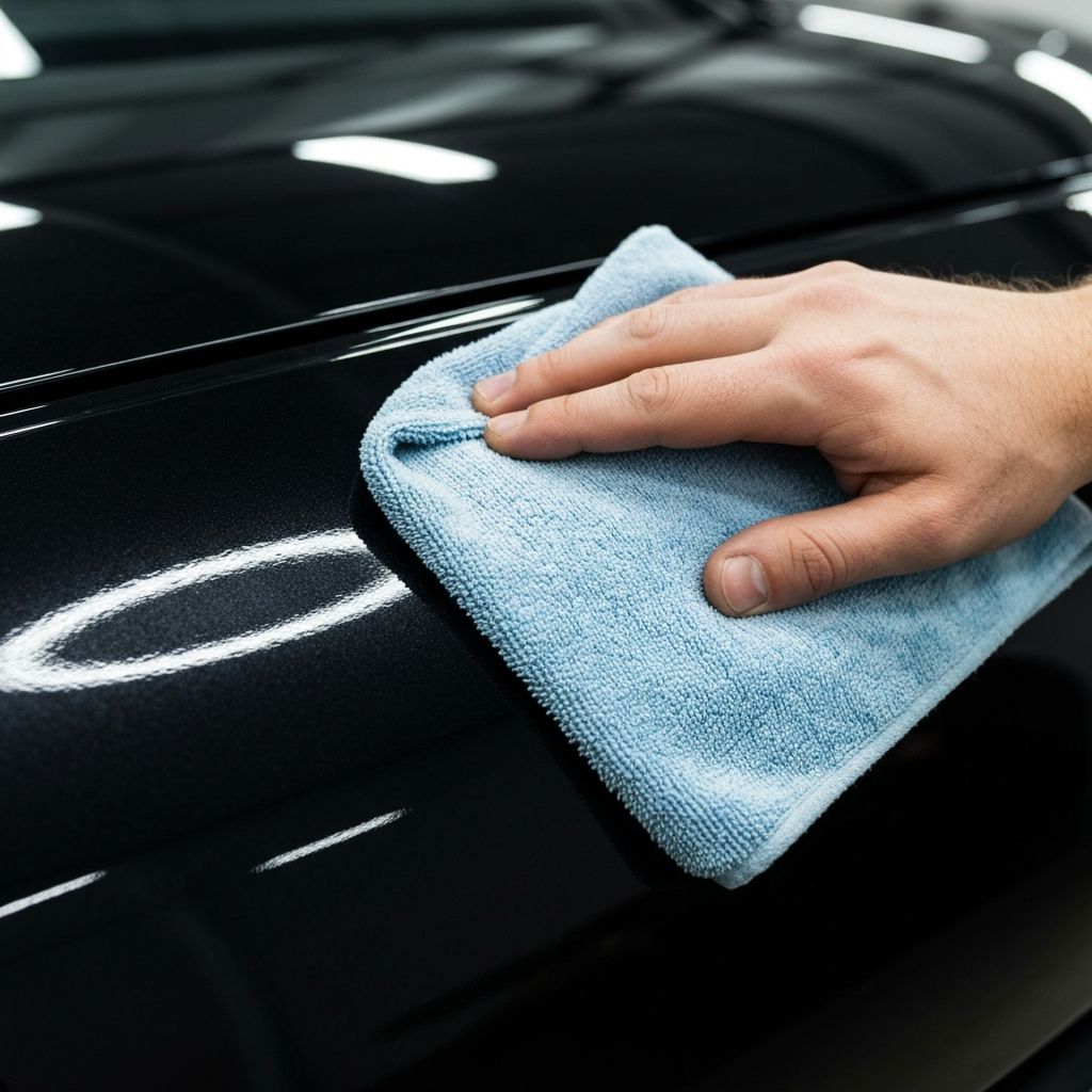 Professional hand polishing for mirror finish