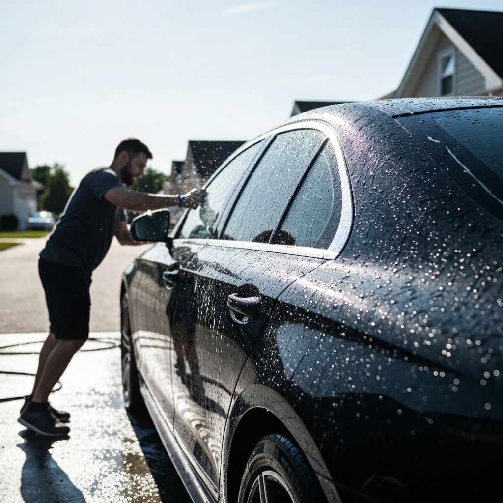 Professional mobile car detailing service